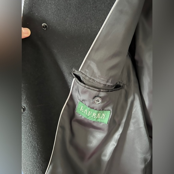 💯 AUTHENTIC RALPH LAUREN MEN‘s LONG WOOL SUIT COAT - Picture 4 of 9